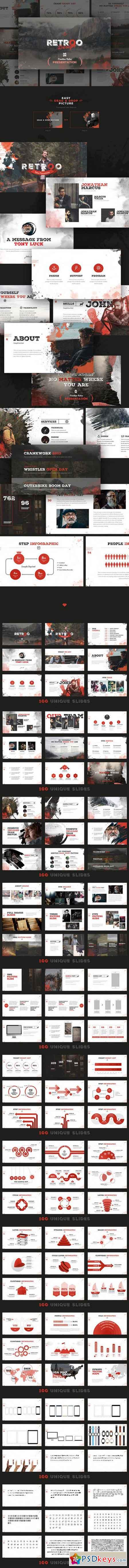 RETROO Powerpoint Template 887883