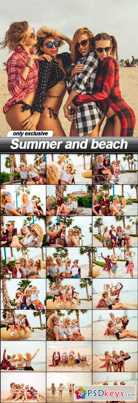 Summer and beach - 25 UHQ JPEG