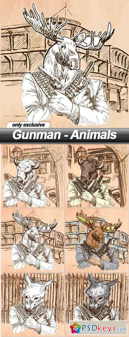Gunman - Animals - 6 EPS
