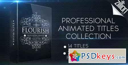 Flourish Titles Collection 7636342 - After Effects Projects