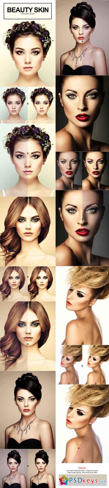 Beauty Skin Photoshop Action 17804783