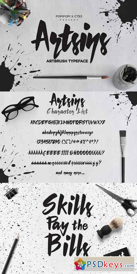 Artsins Typeface 909601