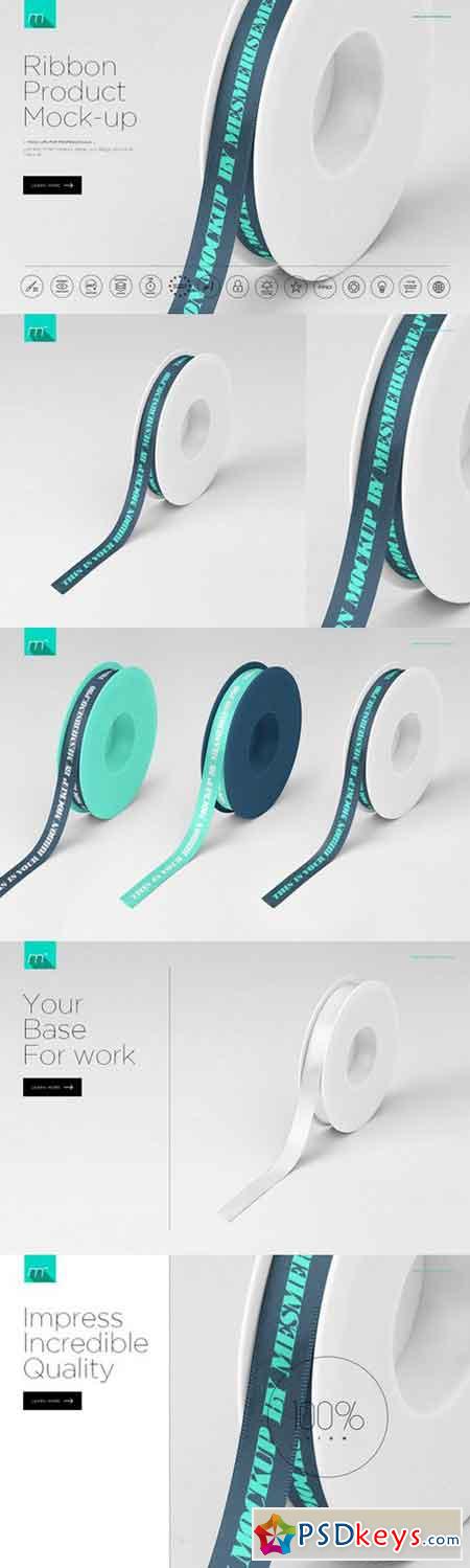 Download Ribbon Mock-up 902983 » Free Download Photoshop Vector ...