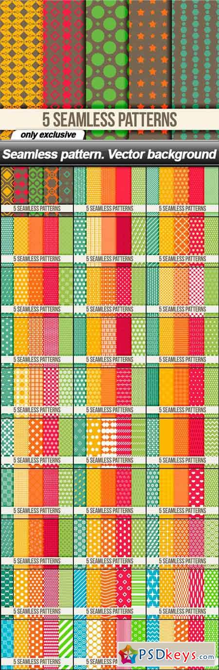 Seamless pattern. Vector background - 31 EPS