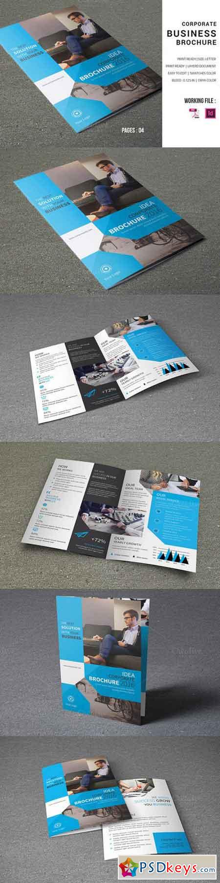 Corporate Brochure Template-V598 893897