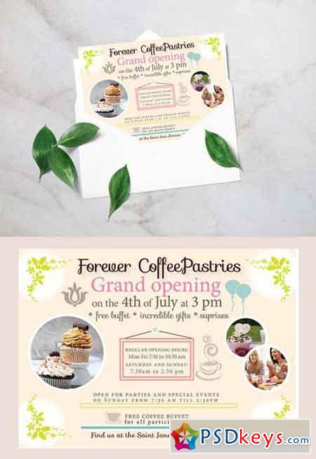 Coffee Shop Invitation 896317