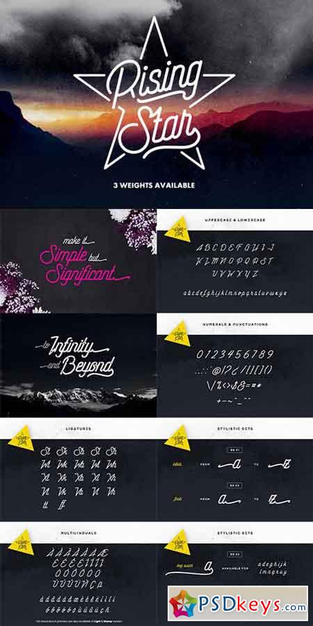 Rising Star Font 931984