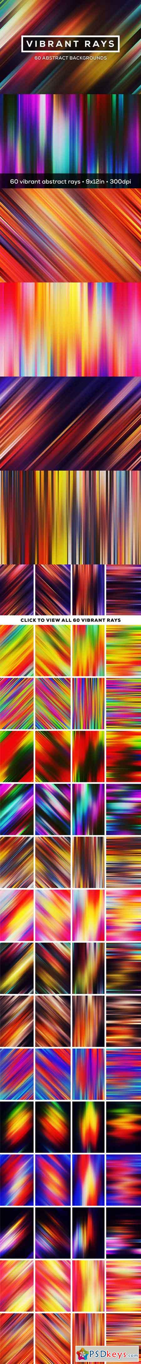 Vibrant Rays 60 Ray Backgrounds 772984