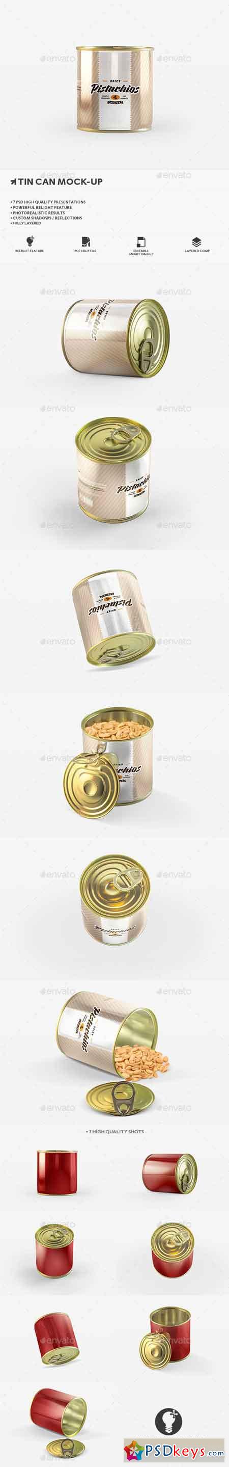 Package Tin Can Mockup 11845922