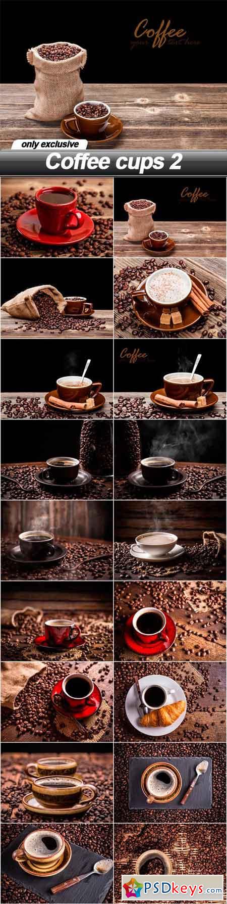 Coffee cups 2 - 18 UHQ JPEG