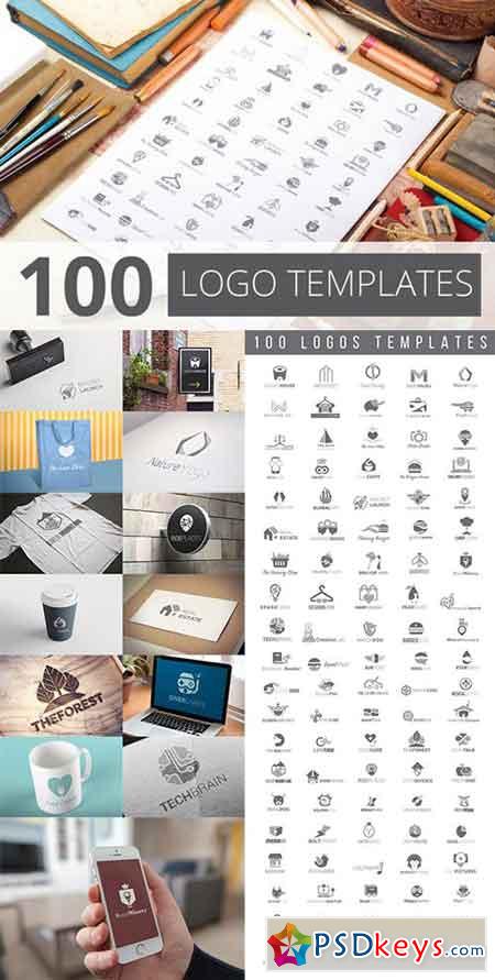 100 Logos Templates 938704