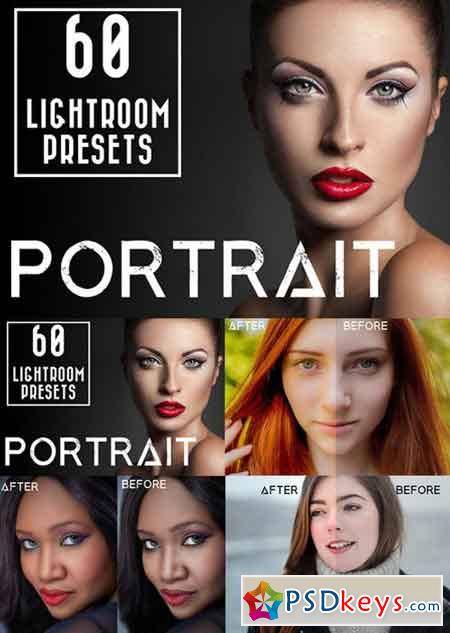 60 Portrait Lightroom Presets 895076