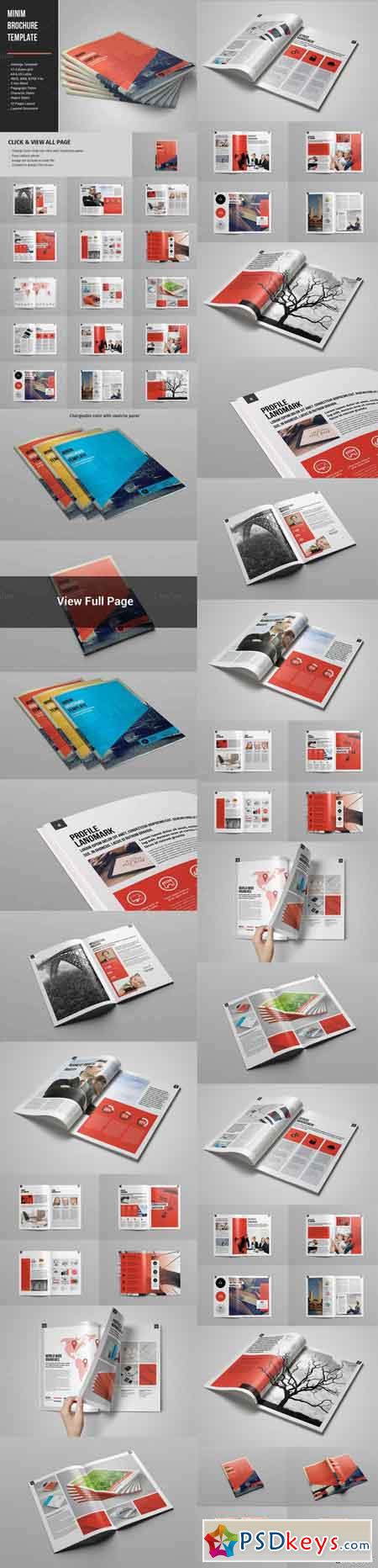 Minim Brochure Template 881502