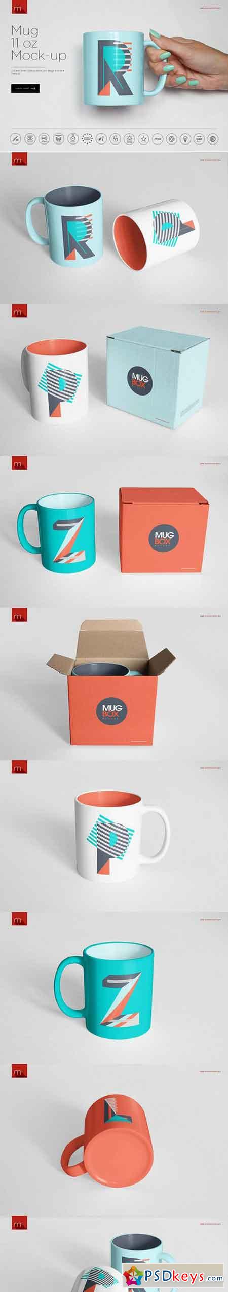 Mug 11 oz Mock-up 943678