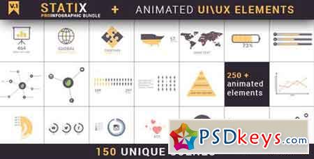StatiX - ProInfographic Bundle 17899138 - After Effects Projects