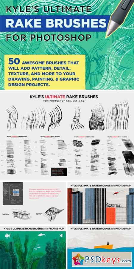 Kyle's Rake Brushes for Photoshop! 919689