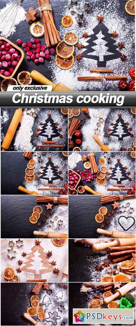 Christmas cooking - 10 UHQ JPEG