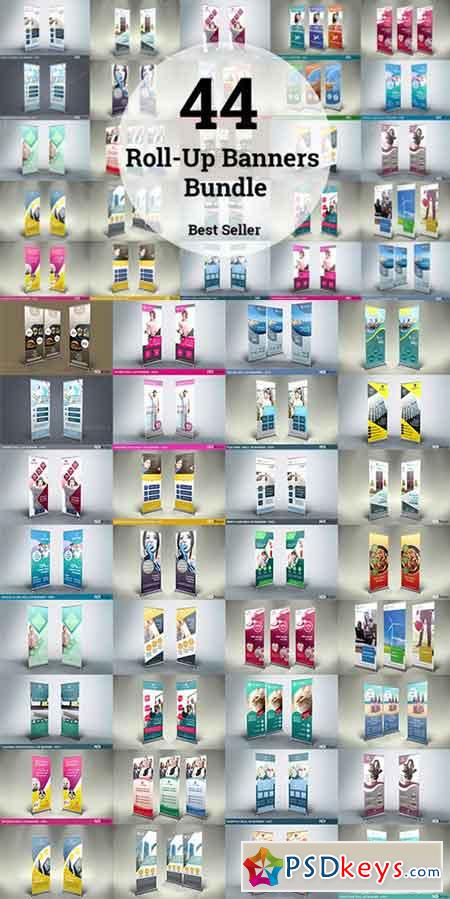 44 Roll-Up Banners Bundle 950489