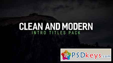 Modern Intro Titles Pack 17230467 - After Effects Projects