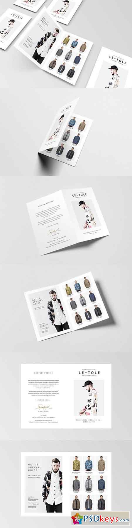 Bifold Fashion Brochure 874294
