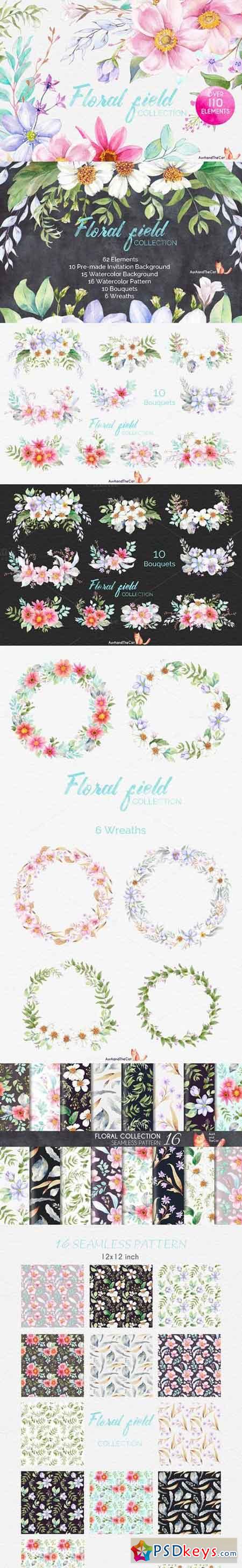 FLORAL FIELD collection 906511