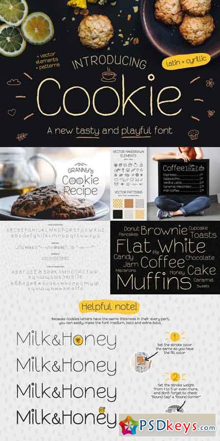 Cookie Font 954738
