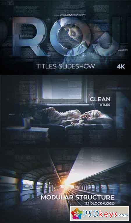 Titles Slideshow 15762310 - After Effects Projects