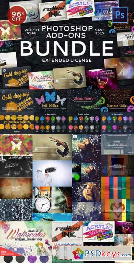10 in 1 photoshop add-ons bundle download