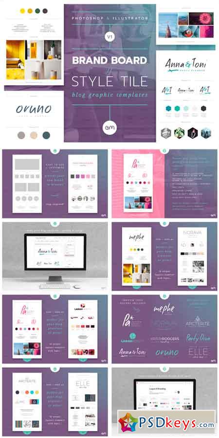 Brand Boards - Style Tiles VOL 1 967460