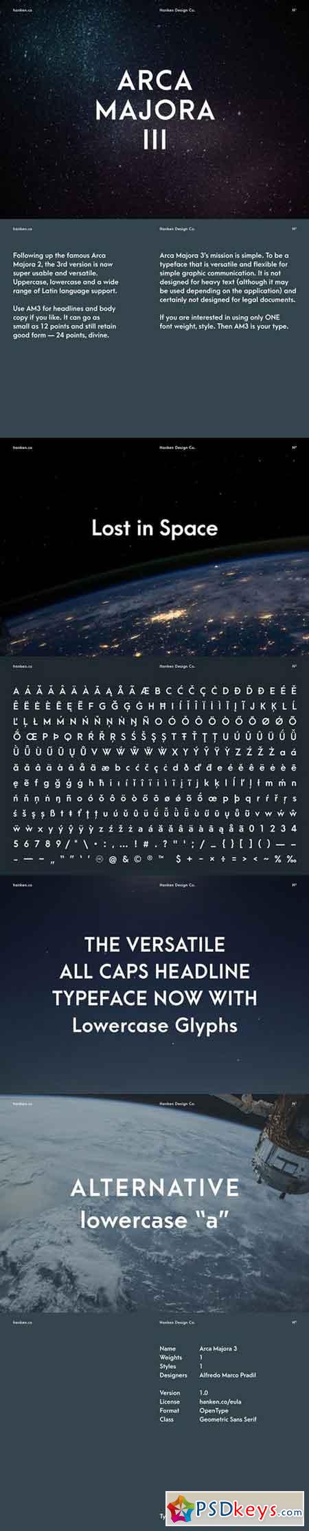 Arca Majora 3 Typeface