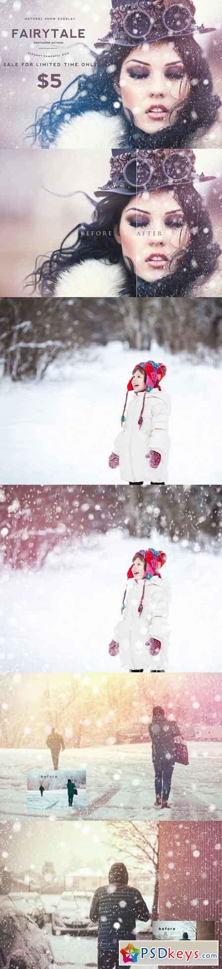 Natural Snow Overlays Photoshop 967156