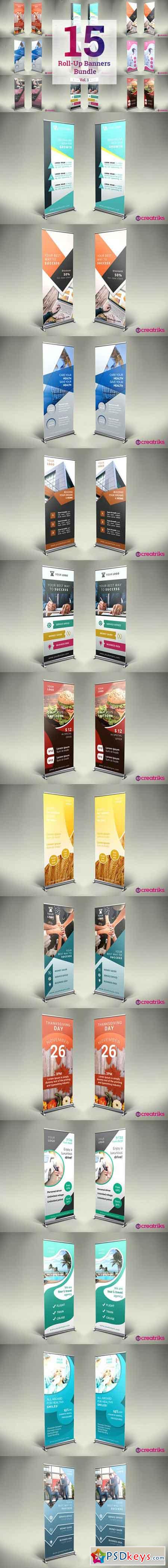 15 Roll-Up Banners Bundle vol.1 952736
