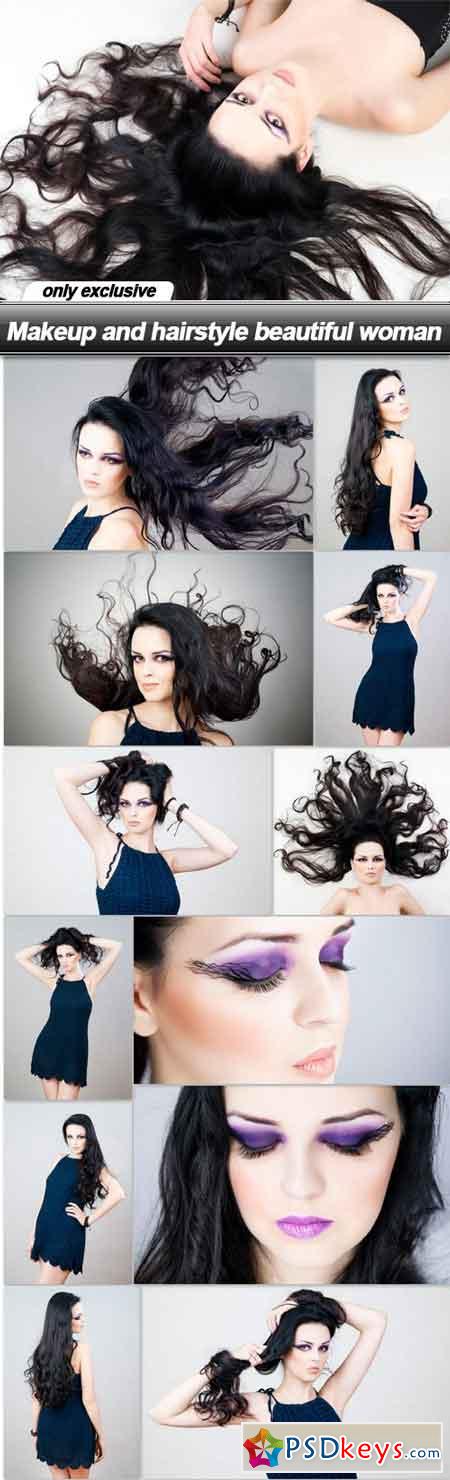 Makeup and hairstyle beautiful woman - 13 UHQ JPEG