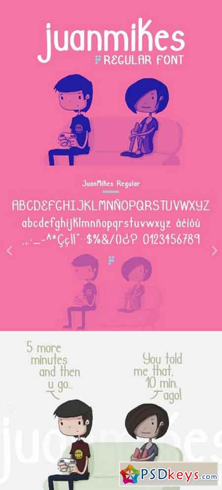 JuanMikes - Kids Font
