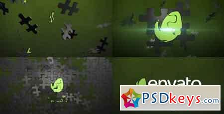 Puzzle Logo Animation Element 3D 5501528 - After Effects Projects