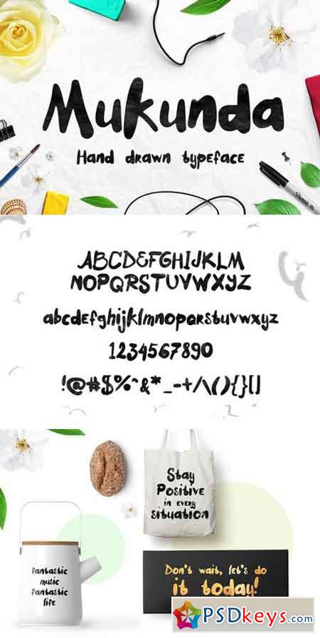 Mukunda Script font 984632