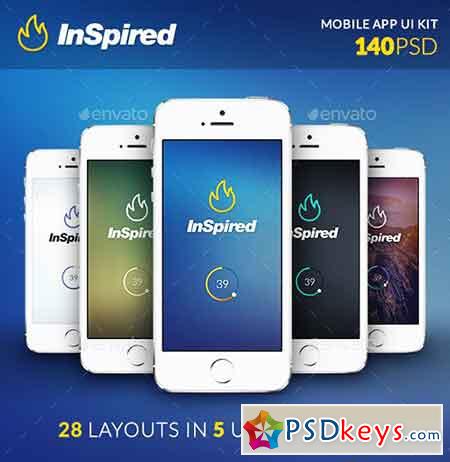 InSpired Mobile UI Kit 9563932