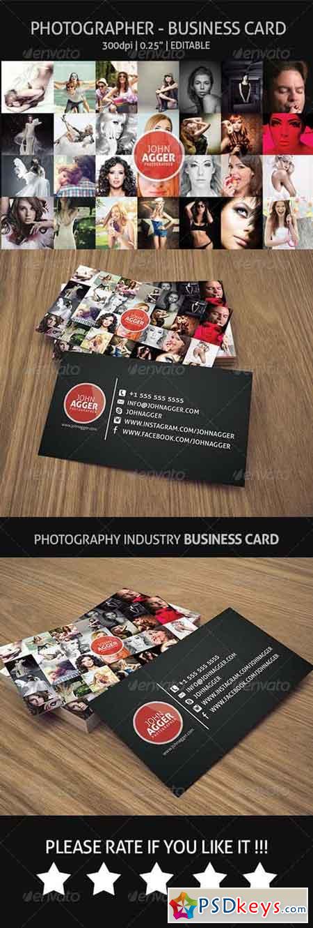 Photographer - Business Card 6516945