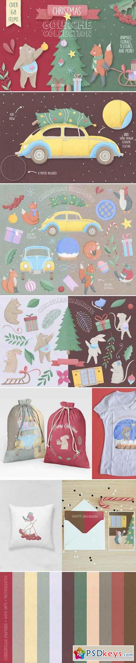 Christmas Gouache Collection 979999