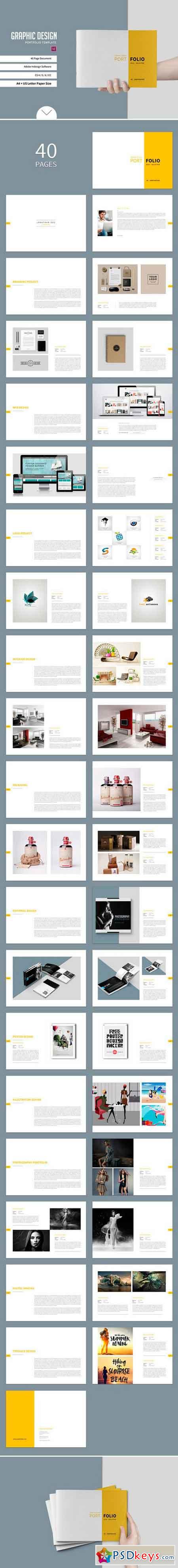 Graphic Design Portfolio Template 937841