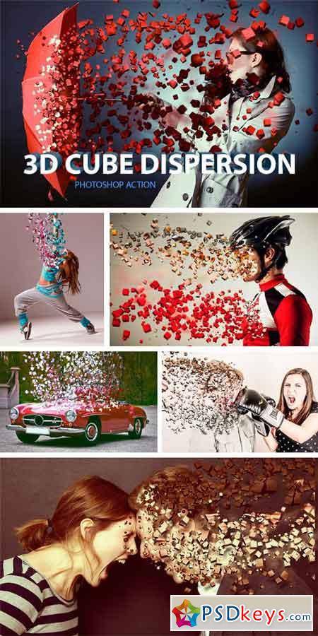 3D Cube Dispersion 1002053