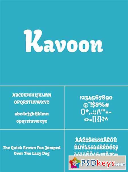 Kavoon Font
