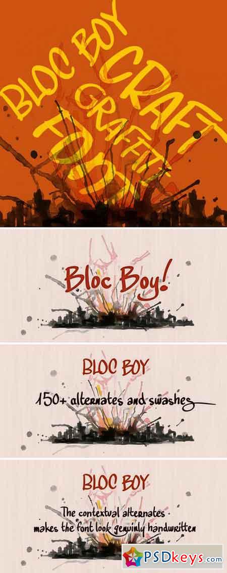 Bloc Boy font
