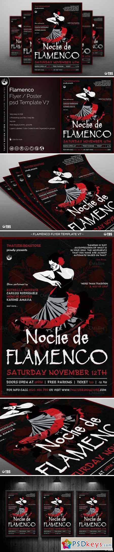 Flamenco Flyer Template V7 868444