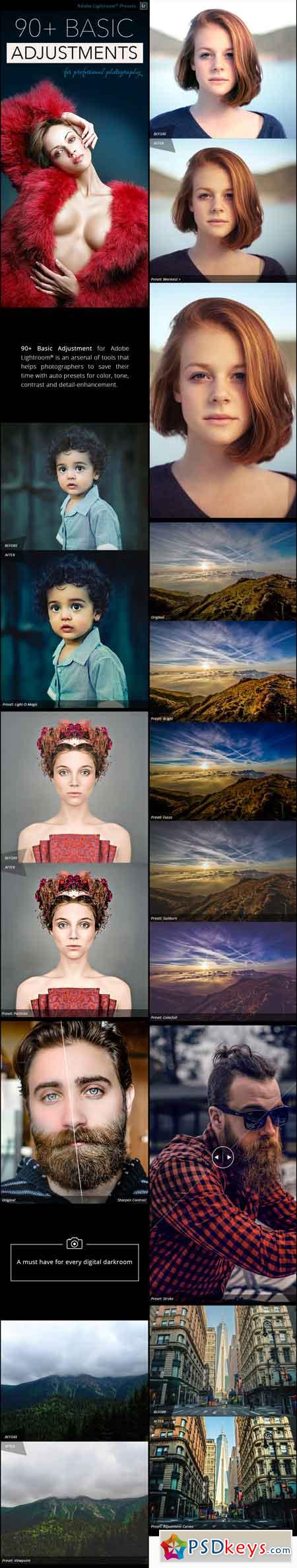 90 Basic Adjustment - Professional Adobe Lightroom Presets 18316189