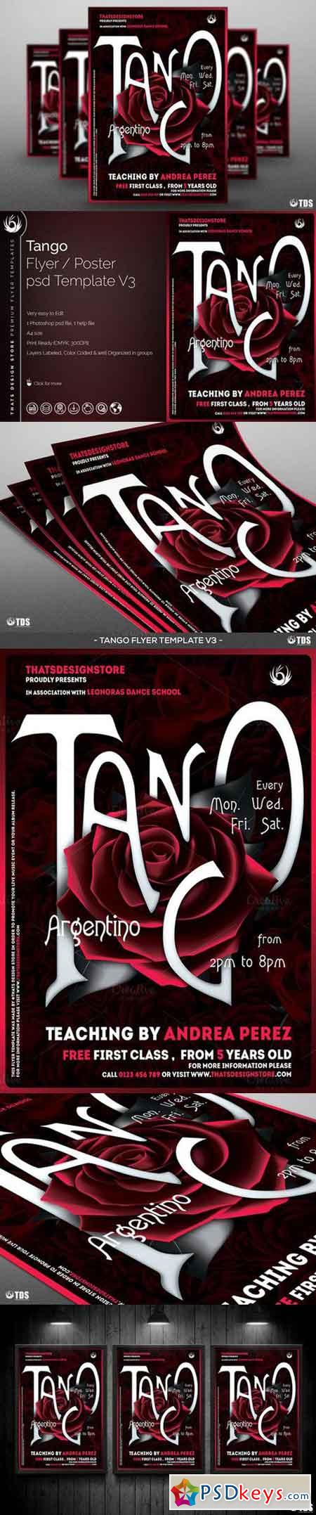 Tango Flyer Template V3 914813