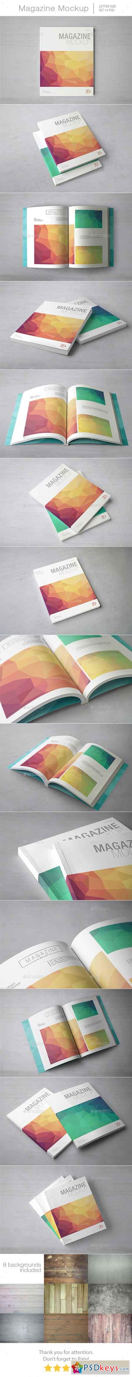 Magazine Mockup Letter Size 13961615