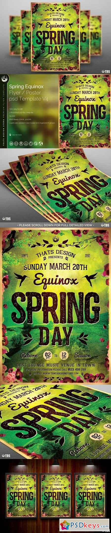 Spring Equinox Flyer Template V4 581903