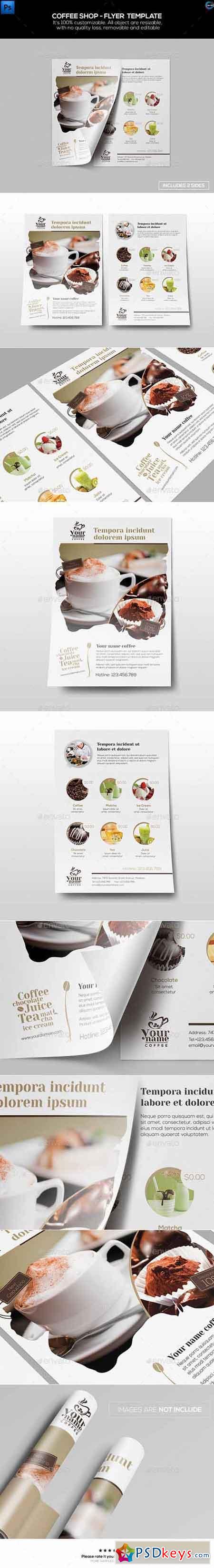 Coffee Shop - Flyer Template 12413434