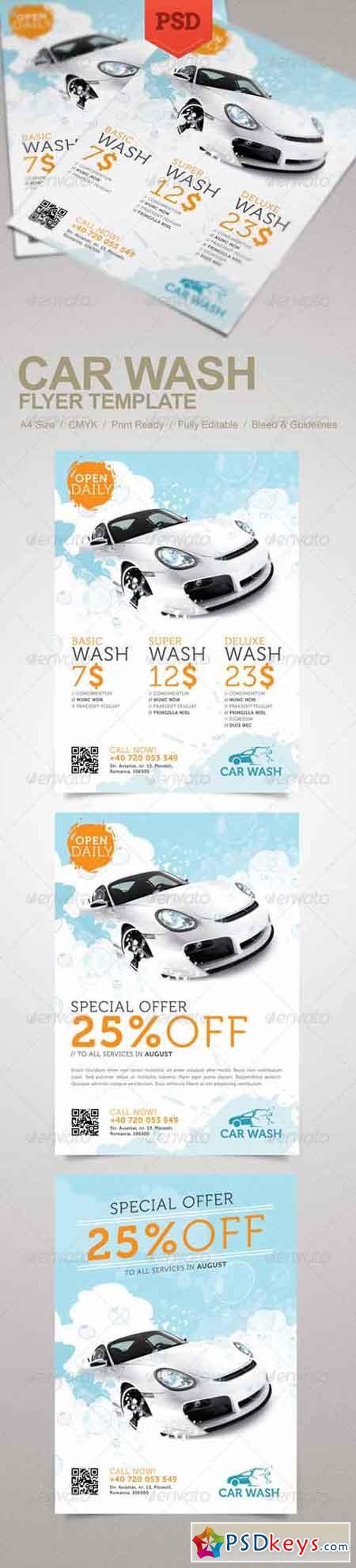 Car Wash Flyer 5151028
